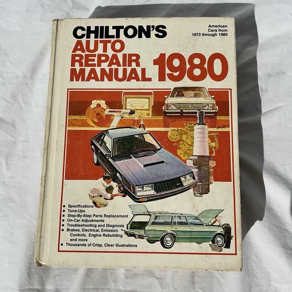 Chilton's Auto Repair Manual 1980 American Cars 1973-1980 Book Reference OOP